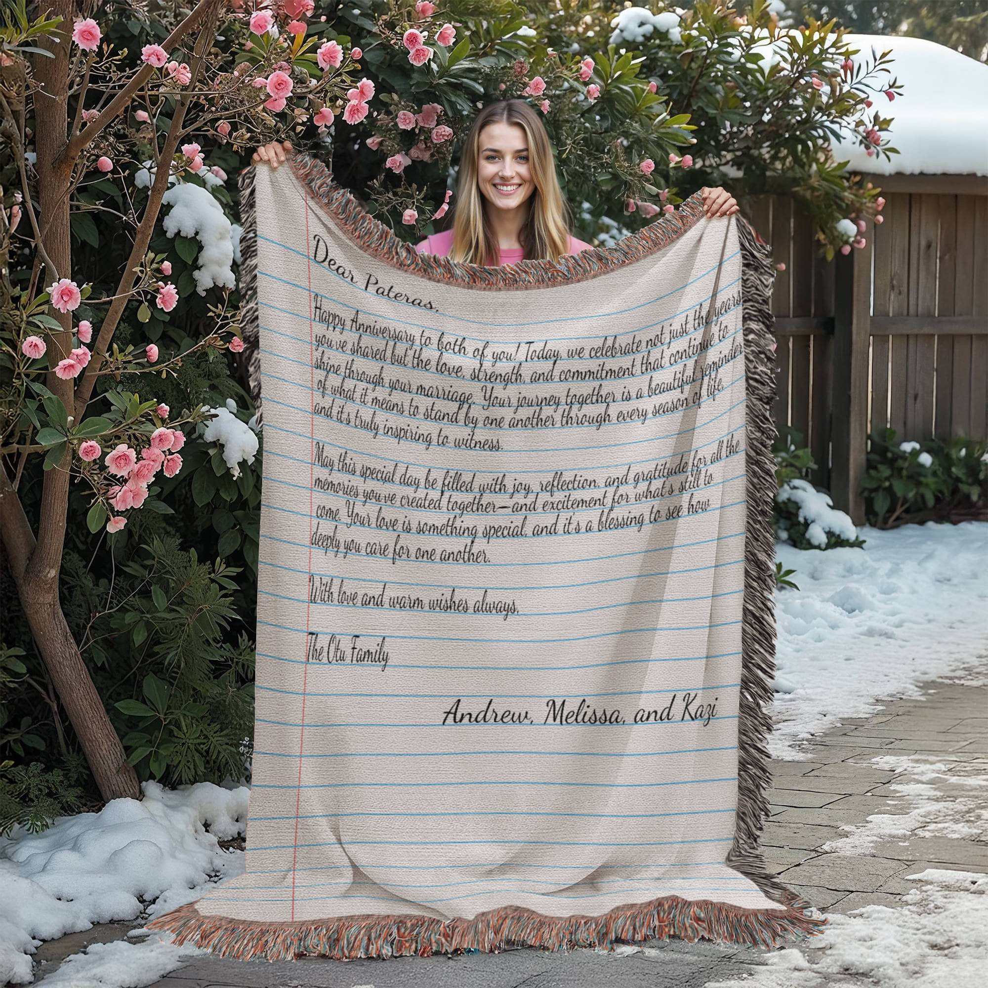 Anniversary Blanket